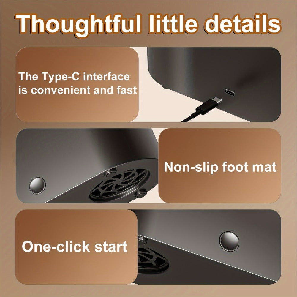 Humidifier Mini Flame-Effect USB Diffuser with Three Mist Levels and One, Two or Three-Piece Sets