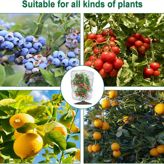 Garden Netting | Plant Protection Bags Drawstring Insect Bird Barrier