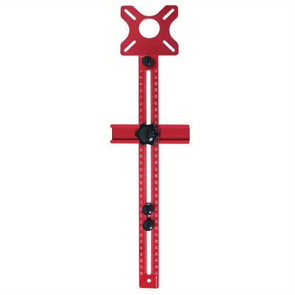 Four-in-One Aluminum Router Circle Cutting Jig in Metric with Base or Inch Configuration without Base