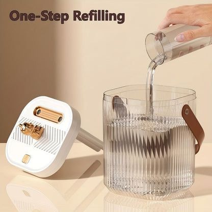 Large Humidifier 2L Smart 2-in-1 with Night Light, Dual Nozzle, 3 Mist Modes, Auto Shut-Off, Dry Burn Protection
