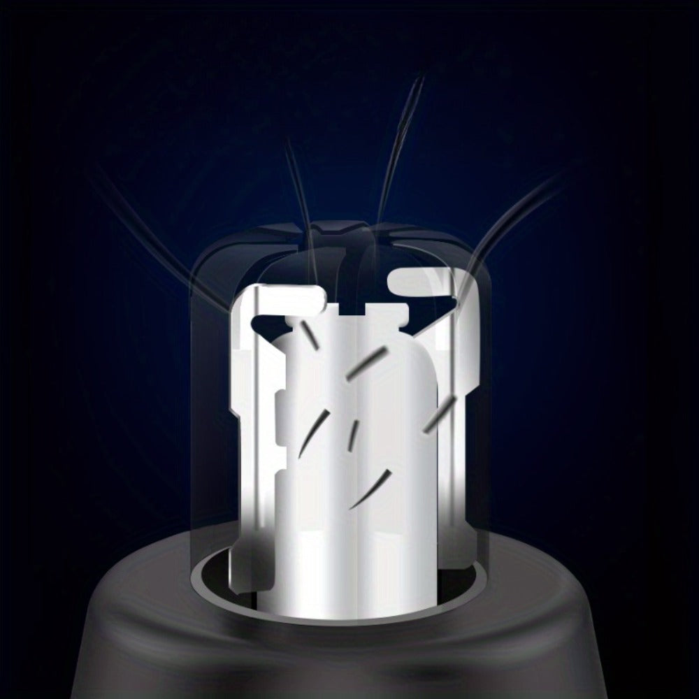 Rechargeable Nose, Ear and Eyebrow Hair Trimmer with LED Display in Two Exact Checkout Configurations