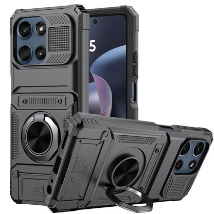 Magnetic Metal Kickstand Moto G 5G 2025 2026 Case Shockproof Drop Protection Slim Protective Phone Cover for Motorola Moto G 5G 2025 Moto G 5G 2026 Moto G Play 2026 6.7 Inch – Hands-Free Stand