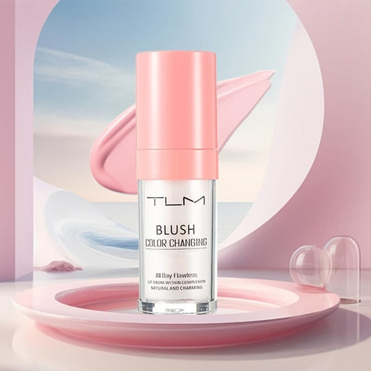 Liquid Foundation and Blush Combo Set for Women — Buildable Coverage Natural Finish Makeup Base, Easy to Apply, Suits All Skin Types, Ideal Beauty Gift