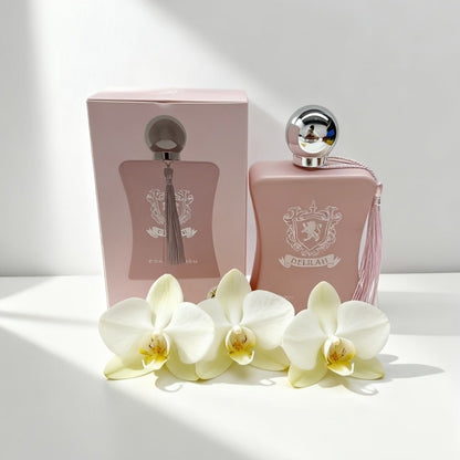 Women's Perfume Niche Eau de Parfum with Gentle Cool Sweet Profile in a Minimal Pink Bottle