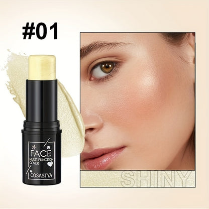 Six-Piece Cream Makeup Stick Set with Visible Pink and Brown Tones in the Exact 6 Pieces Option