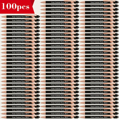 Custom Engraved Ballpoint Pen Set 100pcs, Personalized Metal Luxury Pens Bulk, Engraved Writing Instruments for Wedding, Corporate Gifts, Graduation, Birthday, Christmas, Anniversary & Party Favors – Red, Black, Purple, Gold, Blue
