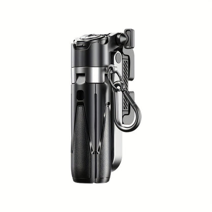 16-Inch Selfie Stick Tripod with One-Click Folding Grip, Rotating Clamp, Remote and Two Colors