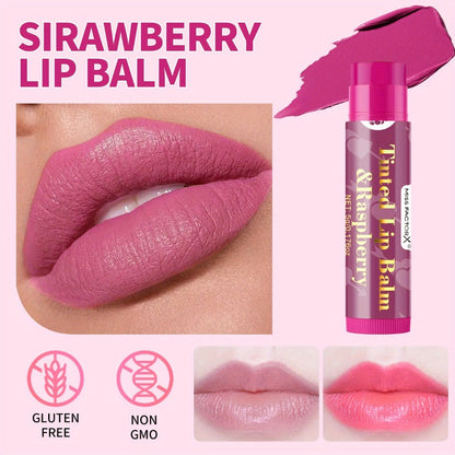 Tinted Lip Balm Set 30 Pieces Moisturizing Lip Gloss Gift Collection Hydrating Sheer Color Luminous Shiny Finish Bulk Lip Care Set for Women Daily Wear Birthday Holiday Bridal Gifting