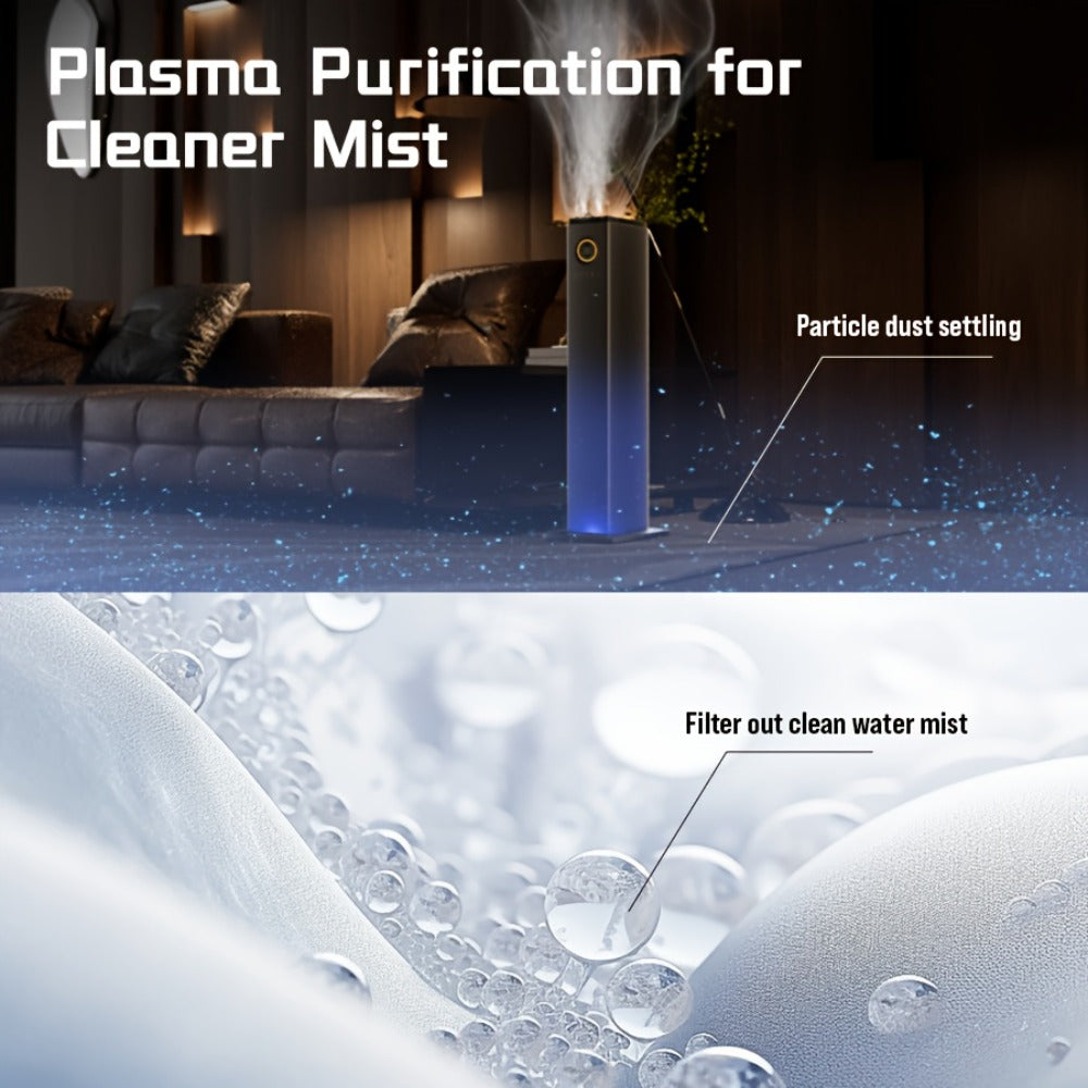 Humidifier 13L Top-Fill Cool Mist Tower with Smart Humidity Control, Sleep Mode and 30dB Listed Noise