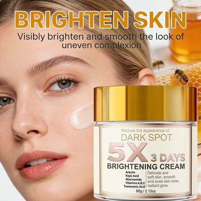 Brightening Cream 2pcs, Vitamin C & Niacinamide Corrector for Underarms Intimate Areas Buttocks Thighs