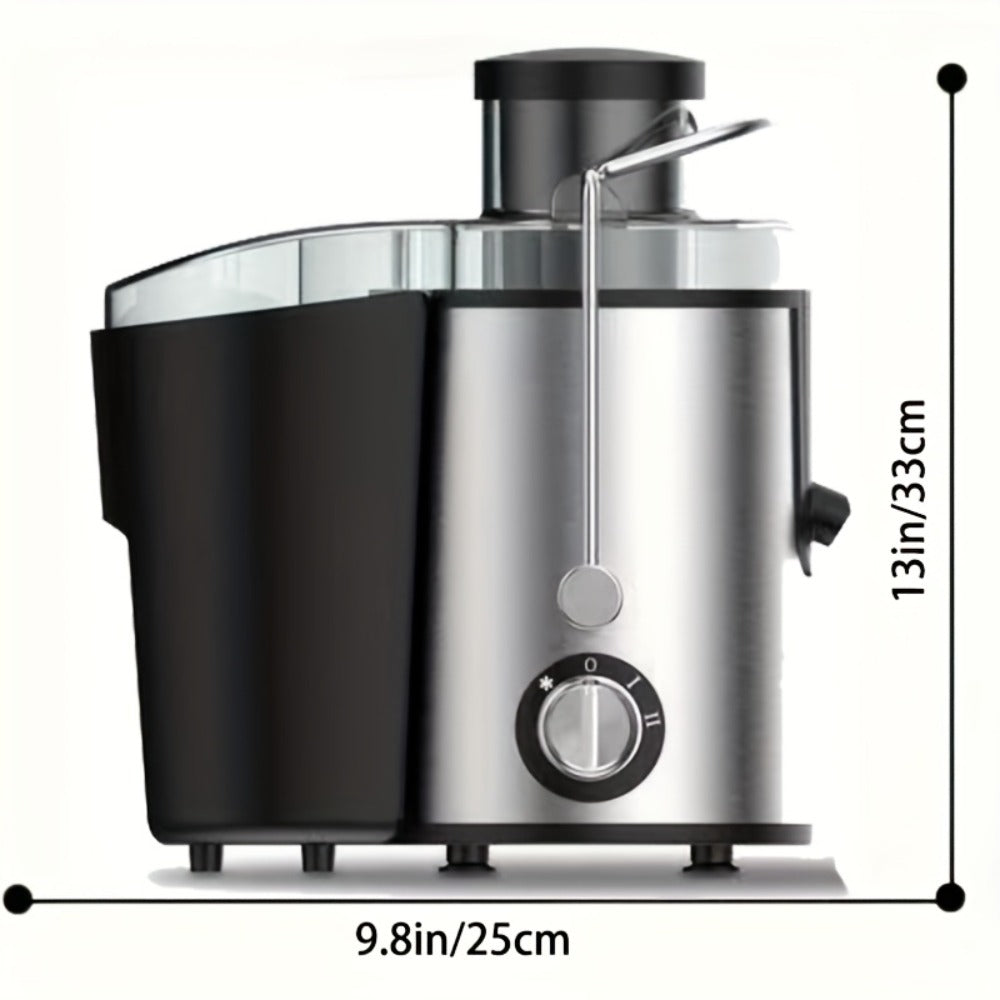 500W Centrifugal Juicer Machine with 3-Inch Feed Chute, Two Speeds and Upgrade or Juicer Configurations