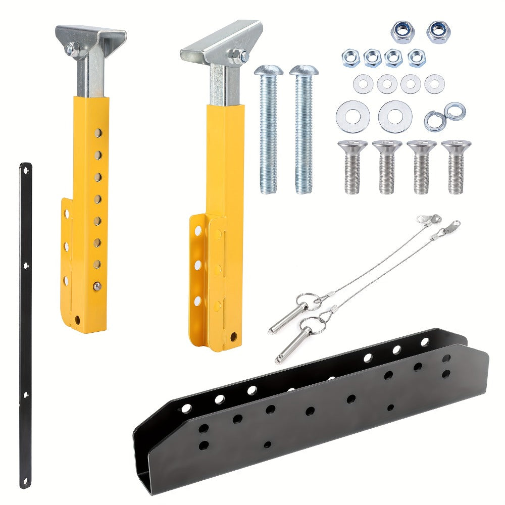 RV Step Stabilizer Kit – Adjustable Foldable Ladder Support for 5th Wheel, Travel Trailer & Motorhome, Eliminates Bounce, Protects Entry Steps, Easy 15-Min Install
