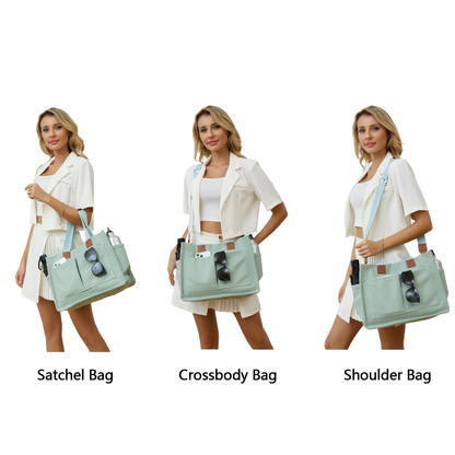 Large Capacity Tote Bag for Women – Lightweight Shoulder Bag with Adjustable Strap & Polyester Lining, Daily Use
