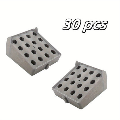 Foldable Stackable Clothes Folding Board Organizer for Shirts Pants Dresses – Heavy-Duty Plastic, Space-Saving, Easy-Clean (15 or 30 pcs)