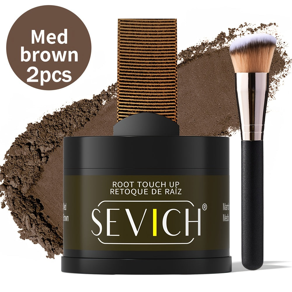 4 g Hairline Concealer Powder with Precision Brush in 19 Source-Labeled Shade Options for Daily Use