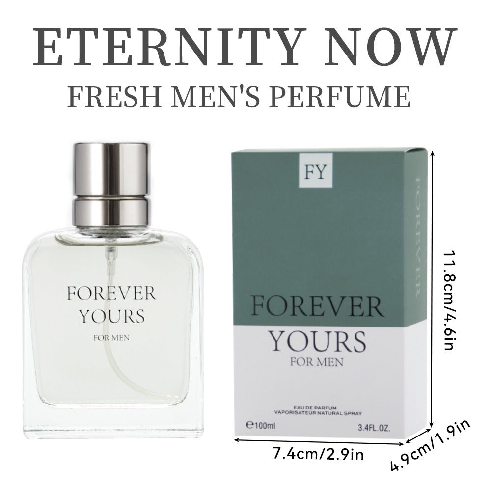 Men's Eau de Toilette Spray 3.4 oz - Coconut Nectar, Star Anise & Ginger Fragrance, Long-Lasting Exotic Scent for Dating, Daily Wear & Parties, Unique Gift for Him