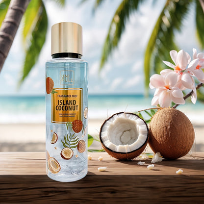 UNIFULL Fragrance Body Mist, 250ml Spray Bottle with Gold-Tone Cap in Twelve Floral and Fruit Scents