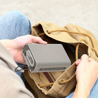 Portable Bluetooth Speaker PEICHENG Compact Stereo Model with USB-C, Button Controls and Four Colors
