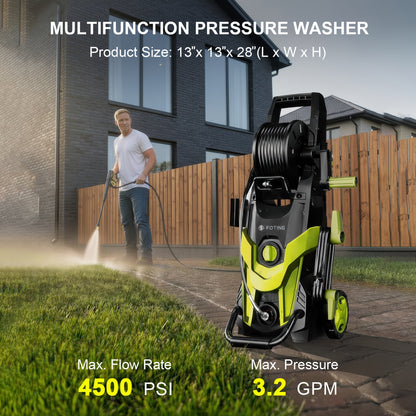 Electric Pressure Washer High PSI | Car Patio Fence Home Foam Cannon