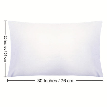 Four-Pack Queen Pillowcase Set in 32 Solid Colors with 20 x 30-Inch Size and Envelope Closure