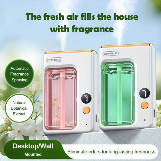 Essential Oil Diffuser for Home Bedroom – Large Capacity Ultrasonic Aroma Humidifier, 7-Level Mist, USB, Auto Shut-Off | Encounter Gardenia Hilton Shangri-La Ocean Scents | 1 or 3 Bottle Bundle