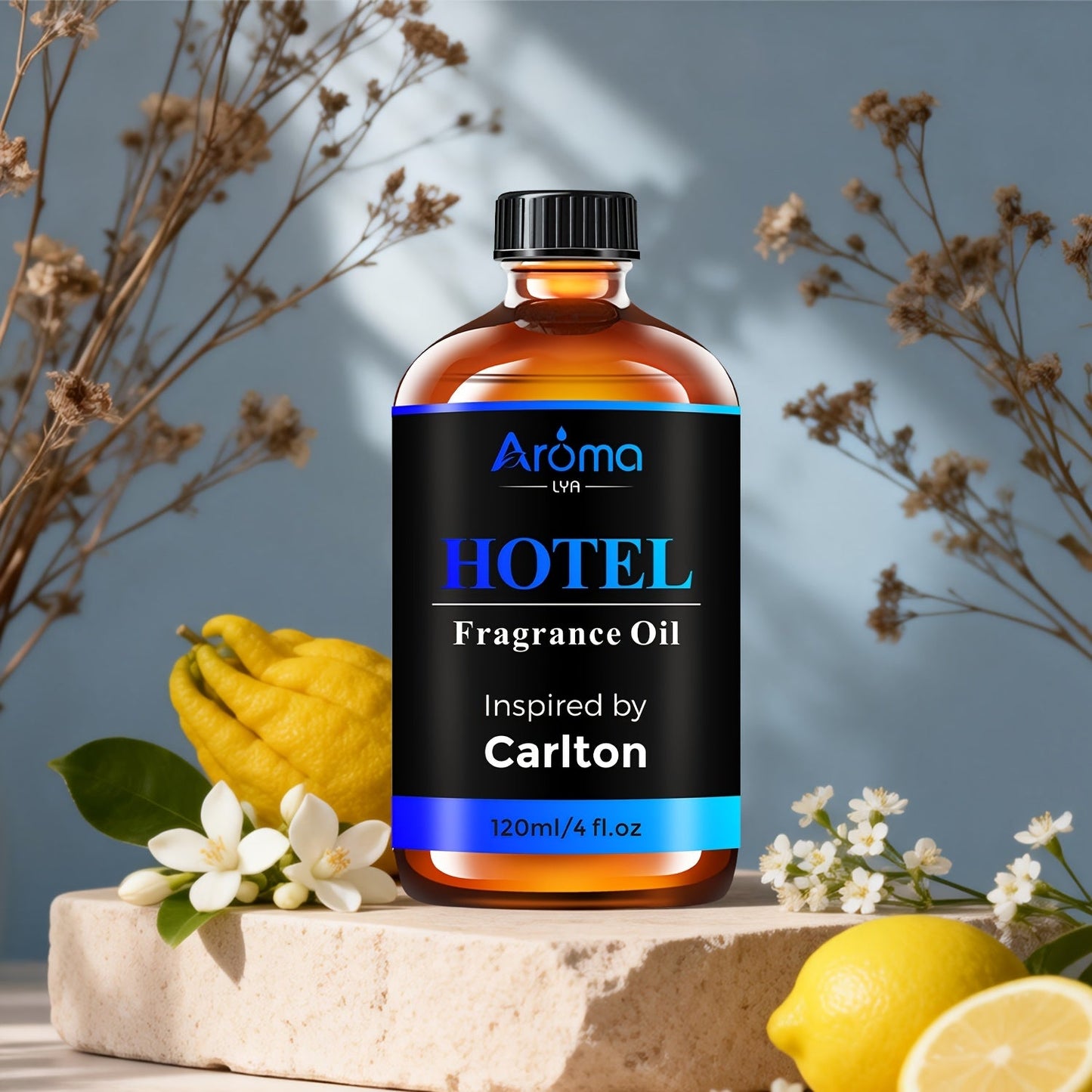 Essential Oil Hotel Fragrance 120ml with White Tea, CapriBreeze, MINE, Beach Villas or R-C Hotel Scents