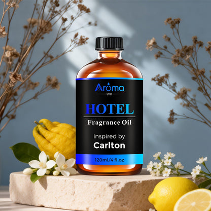 Essential Oil Hotel Fragrance 120ml with White Tea, CapriBreeze, MINE, Beach Villas or R-C Hotel Scents