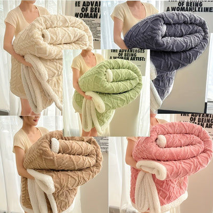 Taffeta Blanket Double-Sided – Silky Soft All-Season Sleep Blanket for Bed & Air Conditioning, Machine Washable, 5 Colors, 3 Sizes