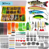 361 pcs fishing lures kit