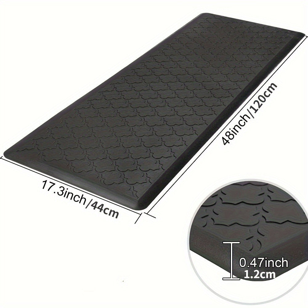 Anti-Fatigue Kitchen Mat Non-Slip Cushioned Standing Mat for Kitchen, Standing Desk, Sink & Laundry Room – Multiple Sizes & Colors