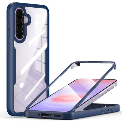 Rugged Samsung Galaxy A-Series Phone Case with Built-In Screen Cover in Four Colors and Six Model Options