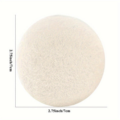 Six-Piece XL Wool Dryer Ball Set with Drawstring Storage Bag and 2.75-Inch White Felted Balls