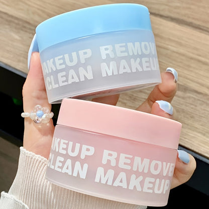 Makeup Remover Cleansing Balm Gentle Hydrating Fast-Melt Formula — Deep Cleanse Sensitive Skin, No Residue, Cold-Brewed Peach & Coconut