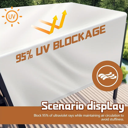 Pergola Canopy UV Resistant | Outdoor Patio Shade Waterproof Replacement