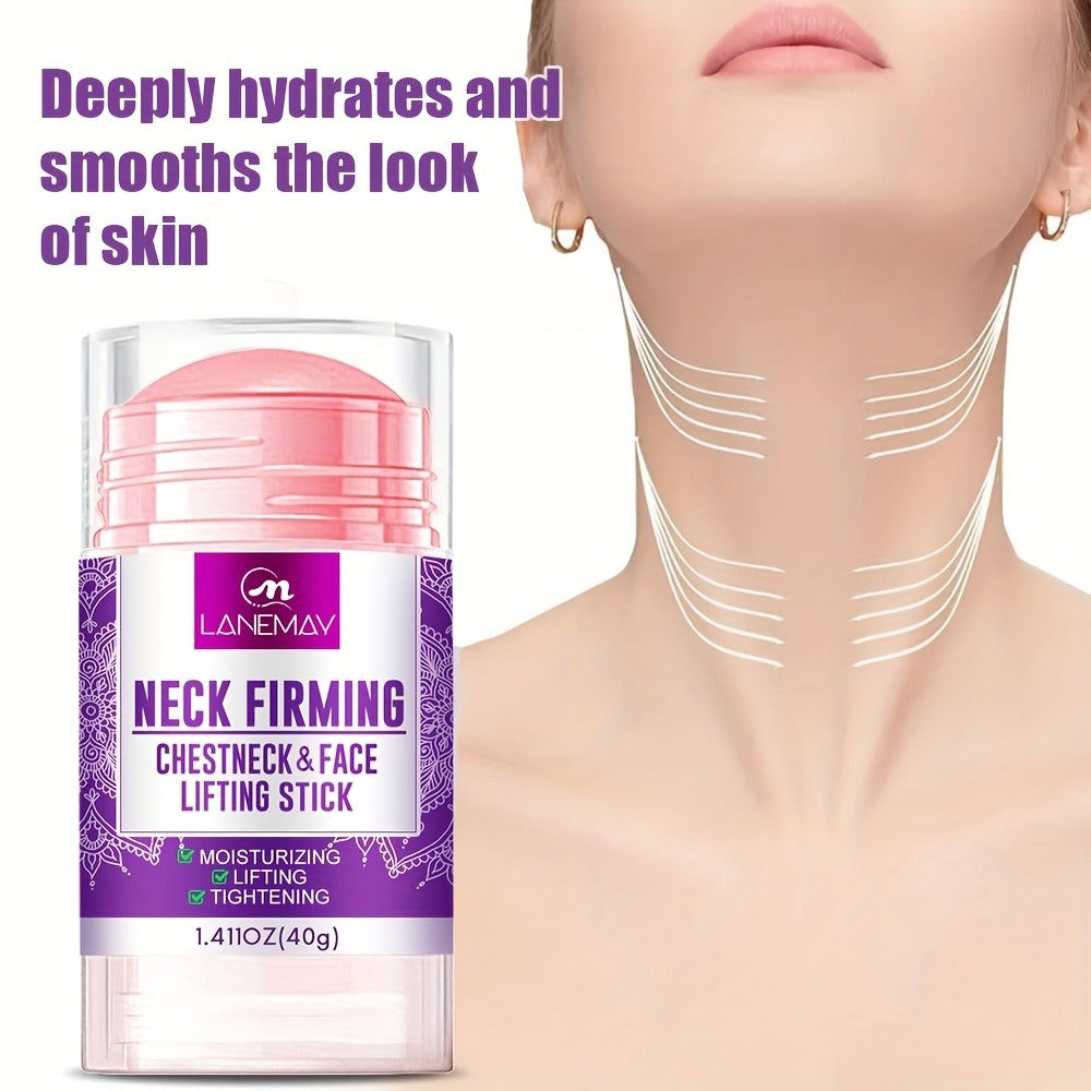 Retinol Collagen Face & Neck Firming Stick 3pcs Set - Anti Aging Lifting Tightening Moisturizing Skin Care Stick, Wrinkle Reducer Portable Daily Skincare for All Skin Types Women