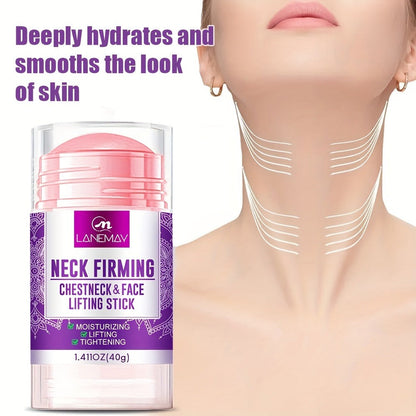 Retinol Collagen Face & Neck Firming Stick 3pcs Set - Anti Aging Lifting Tightening Moisturizing Skin Care Stick, Wrinkle Reducer Portable Daily Skincare for All Skin Types Women