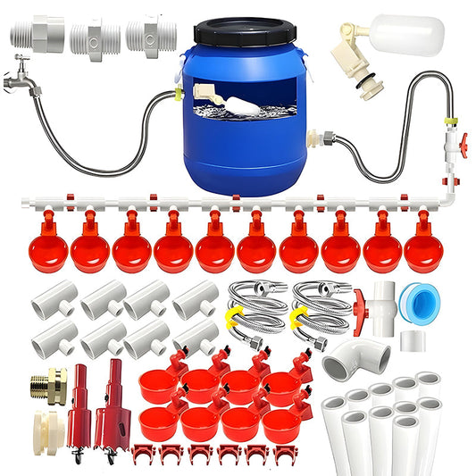 Poultry Watering System Automatic PVC Pipeline Pressure Regulator