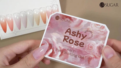 Gel Nail Polish 9-Color Ombre Palette for Gradient and Stamping Art with UV/LED Cure, 7 Series