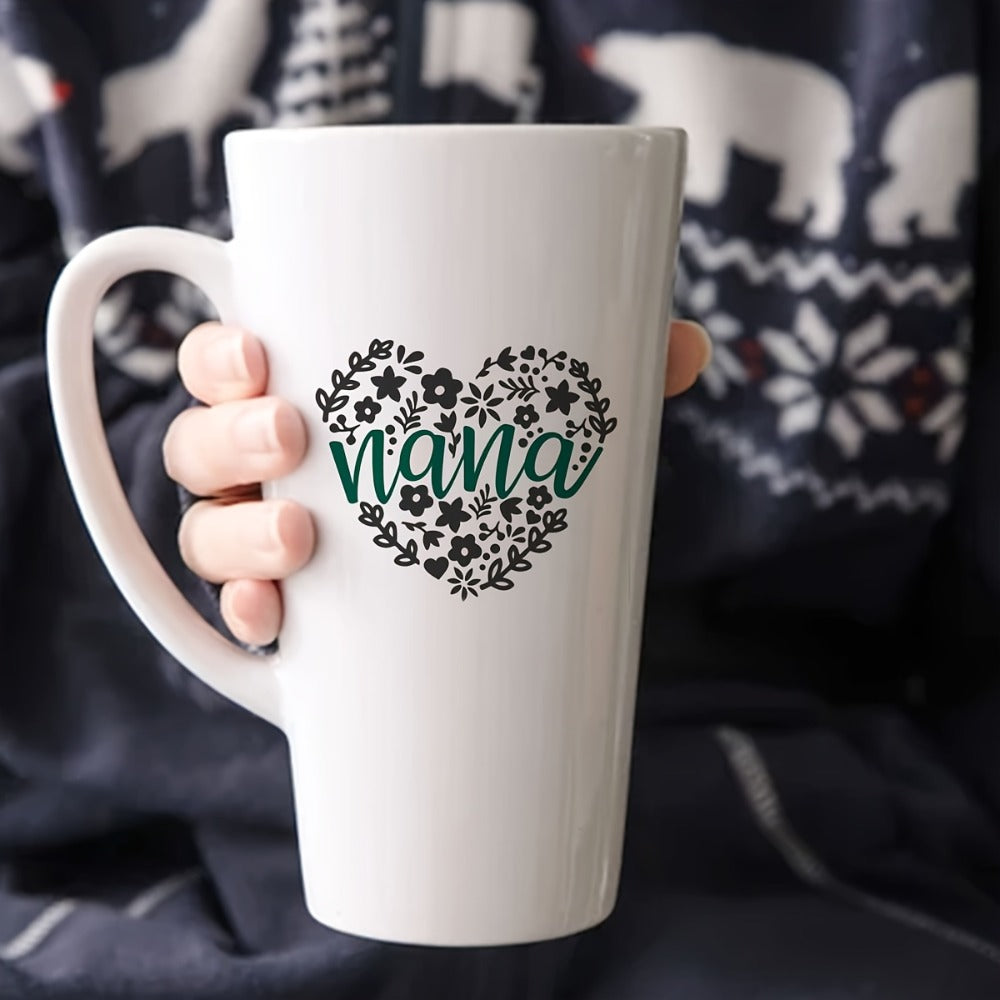Custom Photo Mug 17 Oz – Personalized Ceramic Coffee Mug with Name, Photo & Logo Print – Color Changing Option – Unique Birthday & Holiday Gift for Elderly, Pet Lovers & Coffee Fans