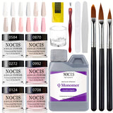 6 colors crystal powder extension set-04