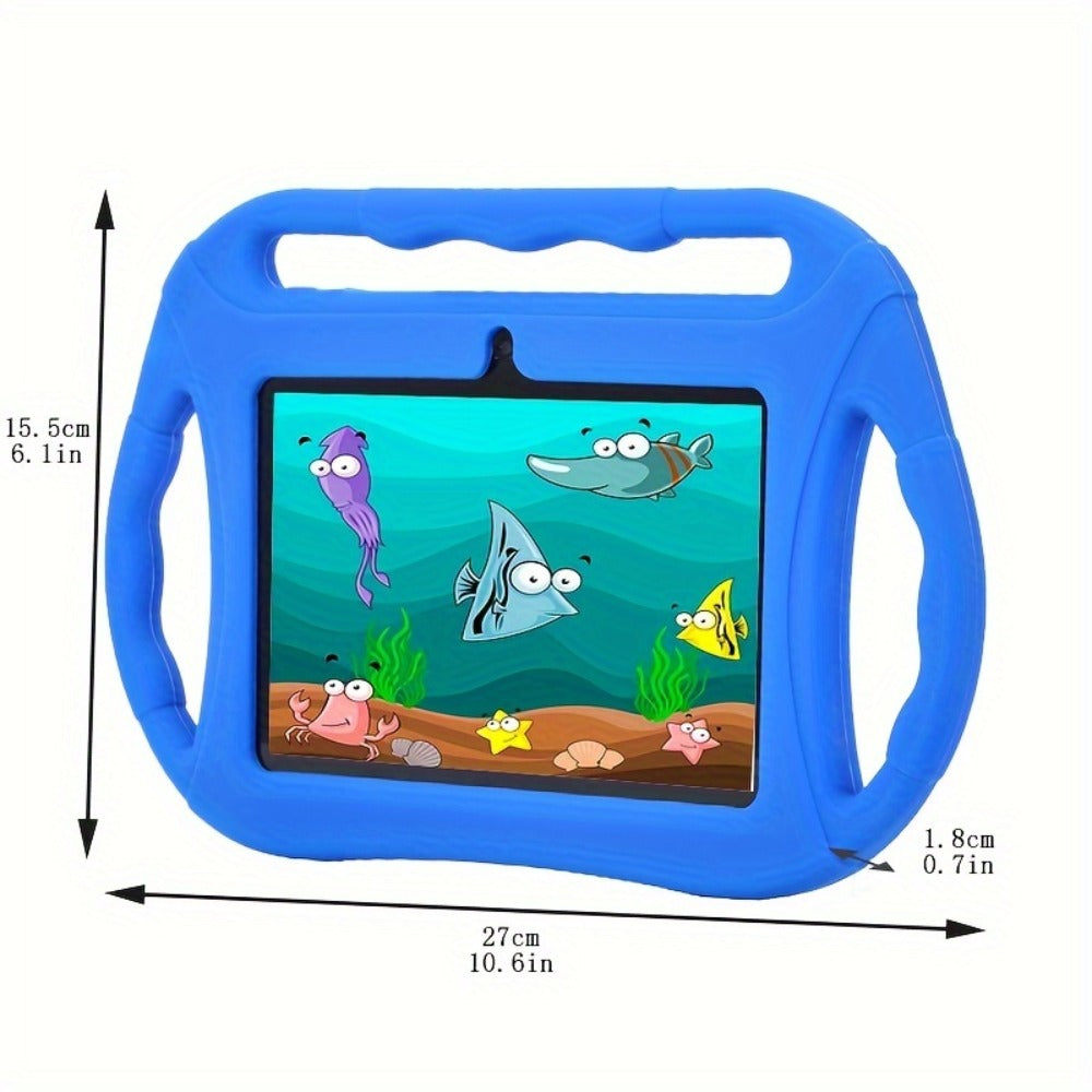 Kids Tablet 7 Inch Android 2GB RAM 32GB, IPS Display, WiFi, Parental Controls & Educational Games – Learning Tablet for Young Children, Birthday Gift, Pink / Dark Blue