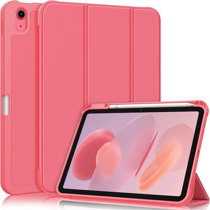 iPad 10th Generation Case 10.9 Inch 2022 – Fintie SlimShell PU Leather Folio Stand Cover with Pencil Holder, Auto Sleep/Wake, Soft TPU Back Shell