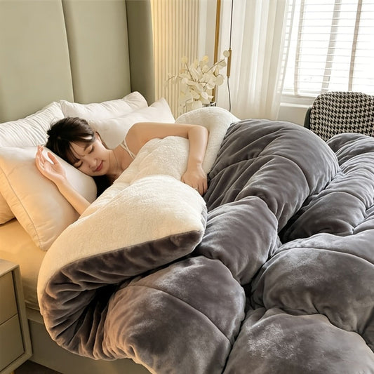 Moire Pattern Flannel Blanket – 200-250gsm Thick Plush Reversible Throw for Sofa & Bed, Soft Cozy Microfiber, 5 Colors, 4 Sizes
