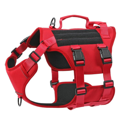 Full-Body Dog Vest Harness with Dual Top Handles in Six Colors and S, M, L or XL Sizes Pictured