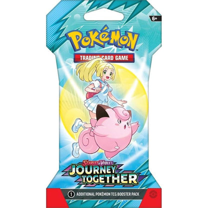 Pokemon TCG Scarlet & Violet Journey Together Blister Booster Pack | 10 Official Cards Per Pack | Random Assorted | Gift for Collectors Kids & Fans