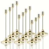 12pcs Imitation Golden