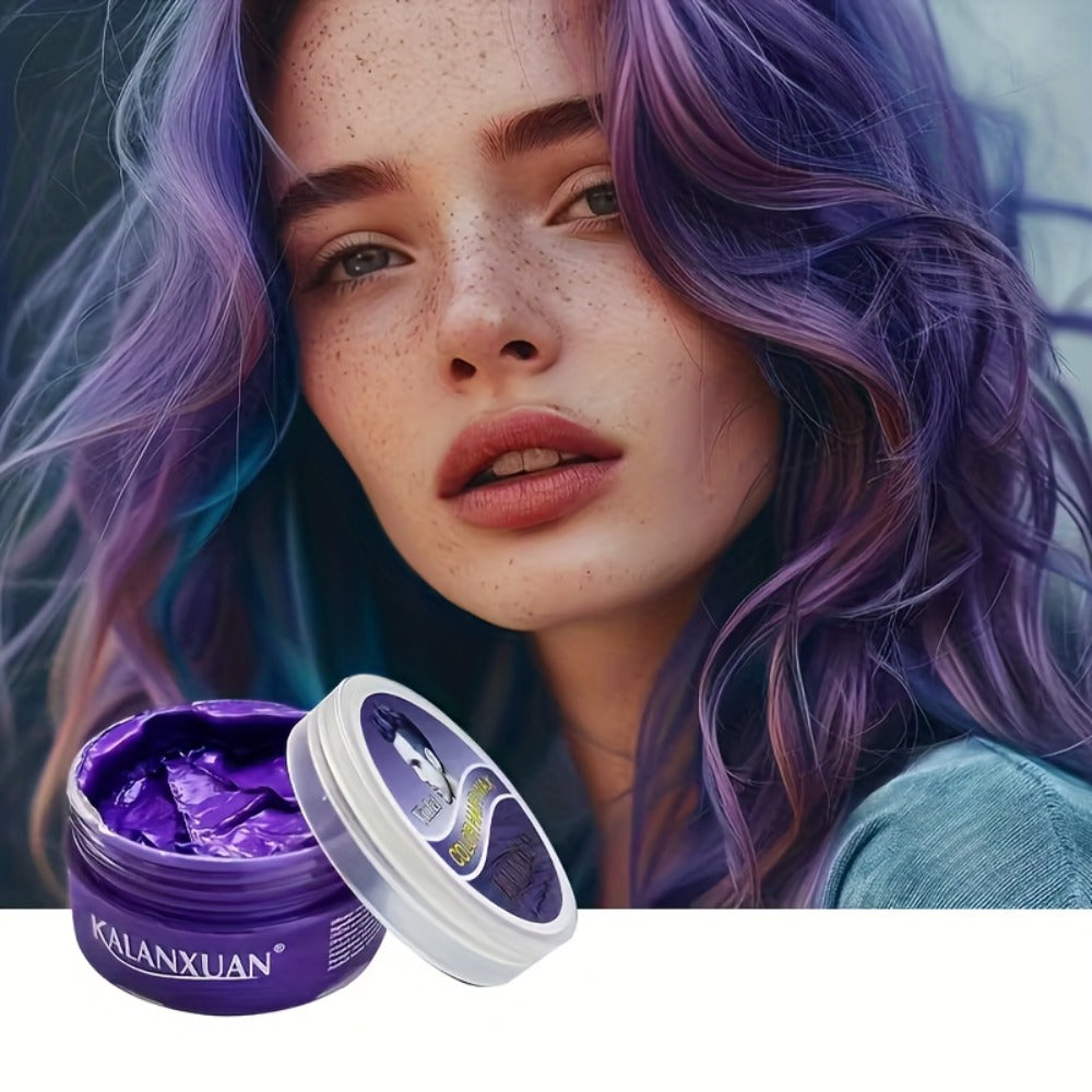 Temporary Hair Color Styling Wax in Nine Shades for Parties, Festivals, Halloween and Cosplay