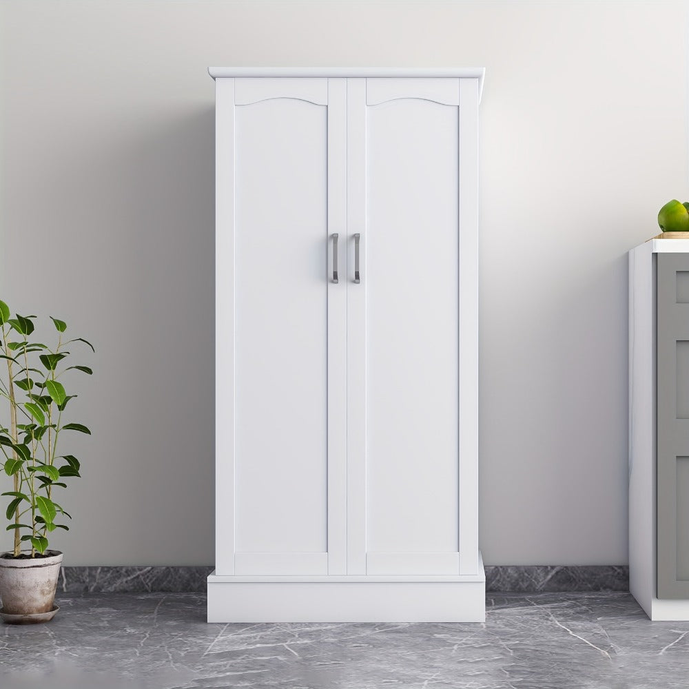 47-Inch Freestanding Bathroom Storage Cabinet with Adjustable Shelves detail image - detail view 10