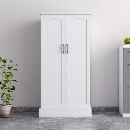 47-Inch Freestanding Bathroom Storage Cabinet with Adjustable Shelves detail image - detail view 10