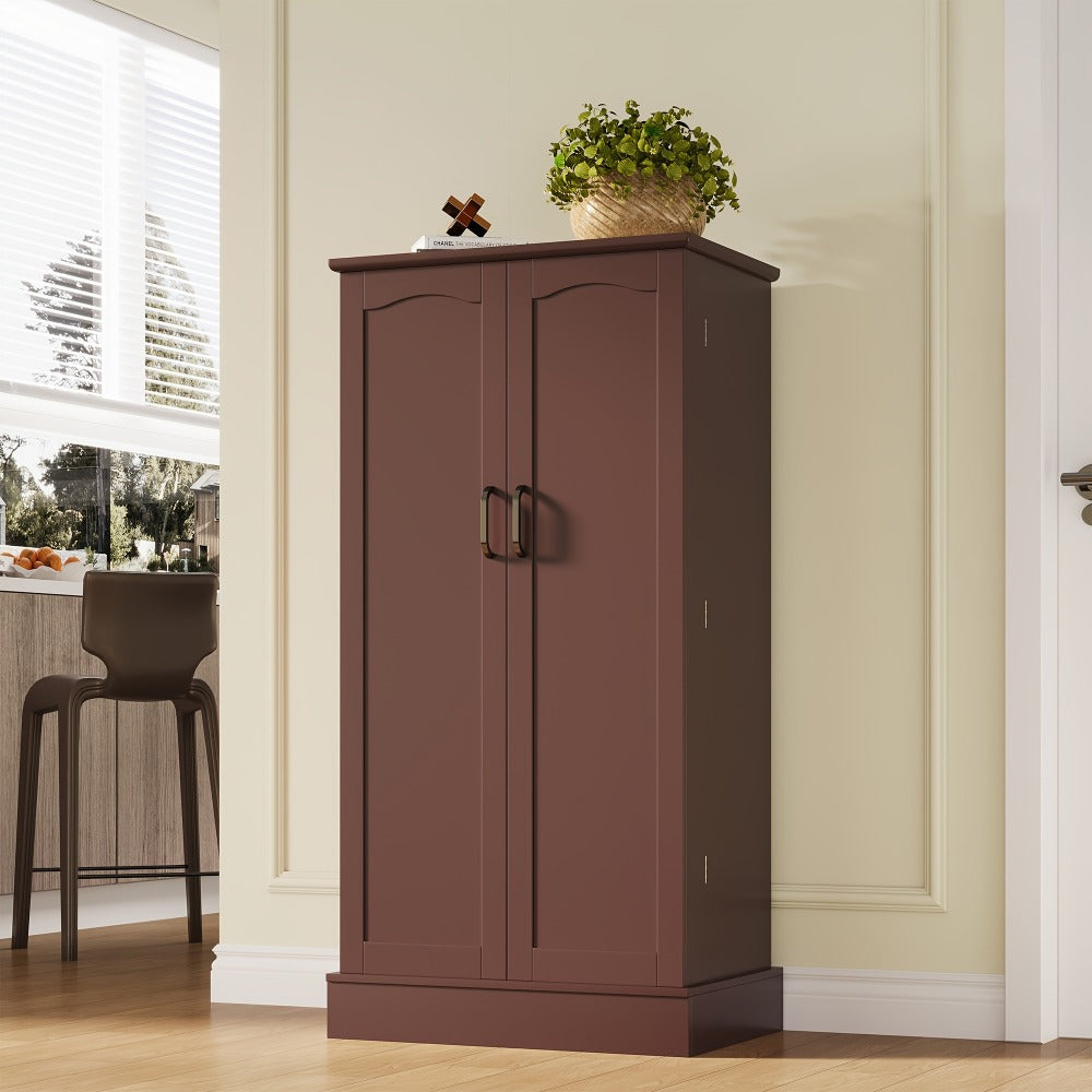 47-Inch Freestanding Bathroom Storage Cabinet with Adjustable Shelves detail image - detail view 12